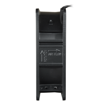 Special rack fan - Easy installation - Allows for increased ventilation and cooling inside the rack - Power supply via F-type connector