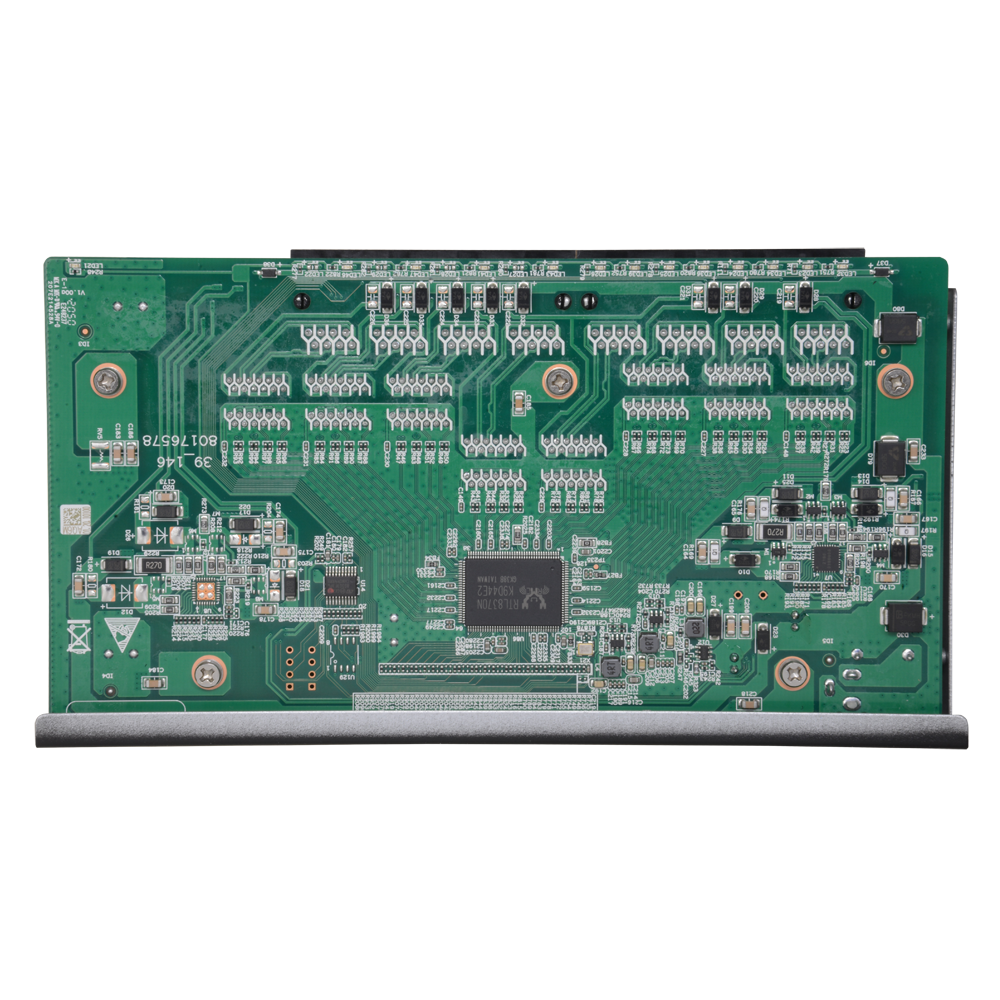 Switch PoE Branded - 8 Porte GigaBit (4 Porte PoE) - Velocità 10/100/1000 Mbps - 60W porta 1 (Hi-PoE)/ 30W porta 2-4 (PoE+/PoE) - Autoapprendimento MAC, Capacità fino a 8K in indirizzi Mac - Hi-PoE / IEEE802.3at (PoE+) / af (PoE+)