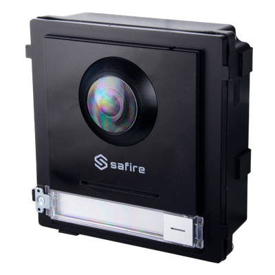 IP video intercoms - 2 Mp camera - Two-way audio - Mobile app via monitor - Suitable for outdoors IP65 - Modular mounting