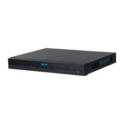 Grabador X-Security NVR 16 canales IP - Resolución máxima 16 Megapixel - Compresión Smart H.265+ / Smart H.264+ - 16 canales PoE - Funciones Inteligentes AI - WEB, DSS/PSS, Smartphone y NVR