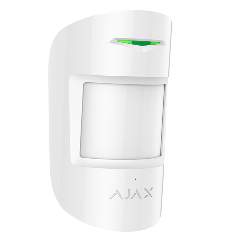 Ajax - Detector housing - AJ-COMBIPROTECT-W - Easy installation - Includes SmartBracket - White color