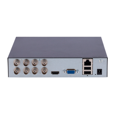 5n1 Video Recorder - Uniarch - 8 CH HDTVI / HDCVI / AHD / CVBS + 2 extra IP - Audio - Supports 1 hard disk up to 6TB