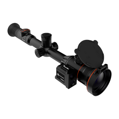 ThermEye ARES360-LRF - Thermal viewer - Resolution 384x288 píxeles, Sensor 12µm - Lens 20/60mm, 1.8X / 5.5X increases - Shutterless (Sun-obturator technology) - Black color