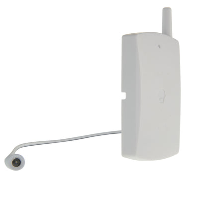 Glass break detector - Wireless - External antenna - Low battery LED indicator - Detection distance 7 m - Includes 12 V transformer -