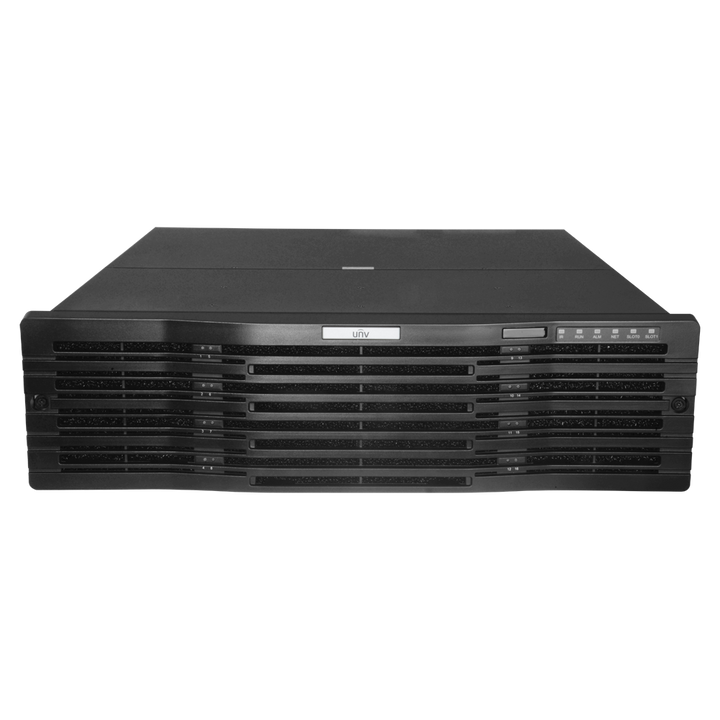 Server di gestione video - 1000 dispositivi | 12 Mp - Supporta 2 schede di decodifica - Larghezza di banda 512 Mbps - Supporta 16 hard disk | RAID
