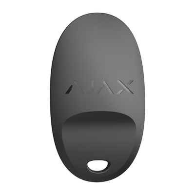 Ajax - Alloggiamento per telecomando - AJ-SPACECONTROL-B - Facile installazione - Plastica ABS - Colore nero