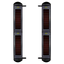 Rivelatore a raggi infrarossi - Completamente wireless | 4 raggi - Portata del segnale fino a 1000m - Distanza max. di rilevamento 100m - Regolazione automatica contro le interferenze - Alimentazione batteria 3.3V interna