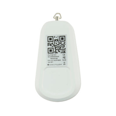 Botón de pánico Home8 - Autoinstalable mediante código QR - Inalámbrico 433 MHz - Distancia 15 m en interior - Resistente al agua IP54 - Apto para personas mayores