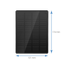 VicoHome - Pannello solare da 3W - Per telecamere IP a batteria - Monocristallino ad alta efficienza - Uscita Micro USB DC5V standard - Waterproof IP65