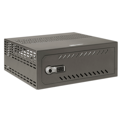 Cassaforte per DVR - Specifica per TVCC - Per DVR da 1U rack - Chiusura elettronica - Con ventilazione e passacavi - Qualità e resistenza