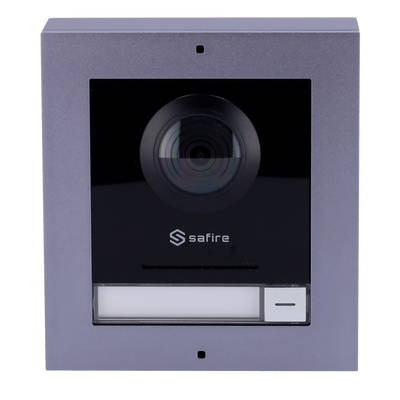 Videoporteros IP - Cámara de 2 Mp - Audio bidireccional - App móvil mediante monitor - Apto para exterior IP65 - Montaje en superficie incluido