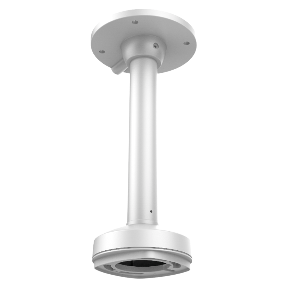 Roof bracket - Height 573 mm - Suitable for outdoor use - White color - Made in aluminum - Hollow pin