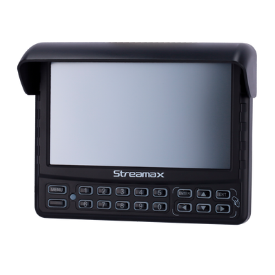 Streamax - Monitor 7&quot; táctil  - Resolución 800x400 - Altavoces integrados - Compatible con grabadores Streamax - Apto para embarcar en vehículo