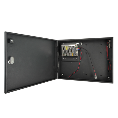 Caja de control - Compatible con controlador ZK-C3 - Tamper de apertura - Bloqueo con llave - Alimentación | Espacio para la batería - Apto para cualquier instalación