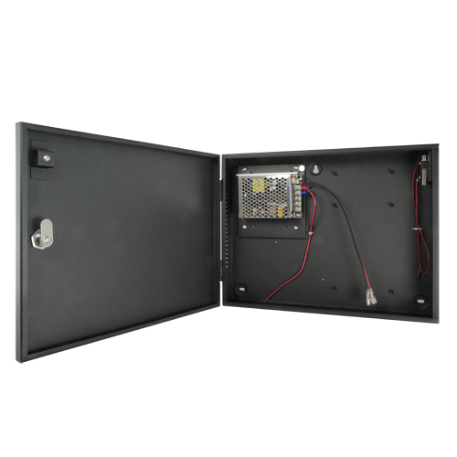 Caja de control - Compatible con controlador ZK-C3 - Tamper de apertura - Bloqueo con llave - Alimentación | Espacio para la batería - Apto para cualquier instalación