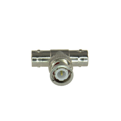 SAFIRE connector type "T" - BNC male - 2 BNC female - 30 mm (Fo) - 10 mm (An) - 10 g
