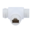 RJ45 Adapter - RJ45 socket connector - 2 RJ45 socket connector - Compatible UTP - IP66 - White color