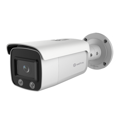 4 Megapixel IP camera - 1/1.8" Night Color sensor - H.265+ / H.265 compression - 2.8 mm lens / WDR - Truesense2: Improved false alarm filter