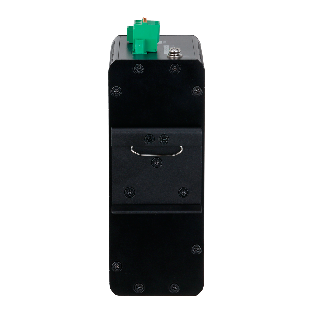 Switch PoE X-Security Carril DIN - 4 puertos PoE RJ45 + 1 puerto RJ45 + 2 SFP - Velocidad 10/100/1000 Mbps - 90W puertos 1-2 / 30W puertos 3-4 / Máximo 120W - PoE/PoE+/Hi-PoE / Hasta 250m / PoE Watchdog - VLAN/STP/RSTP/ERPS/LACP/StaticLAG/IGMP Snooping
