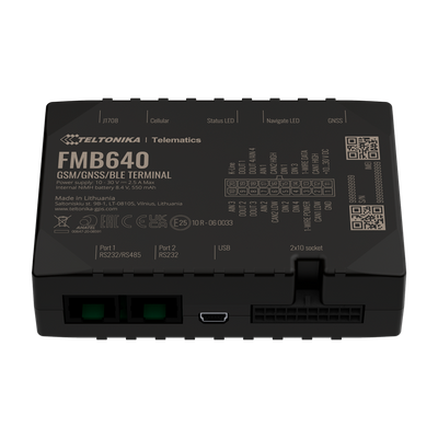 Professional Vehicle Tracker - Connection of internal wiring - Hidden installation under the dashboard - 2G - Dual-SIM | HGV Tachograph Reading - D/A Inputs &amp; Outputs | Reading of the CAN bus
