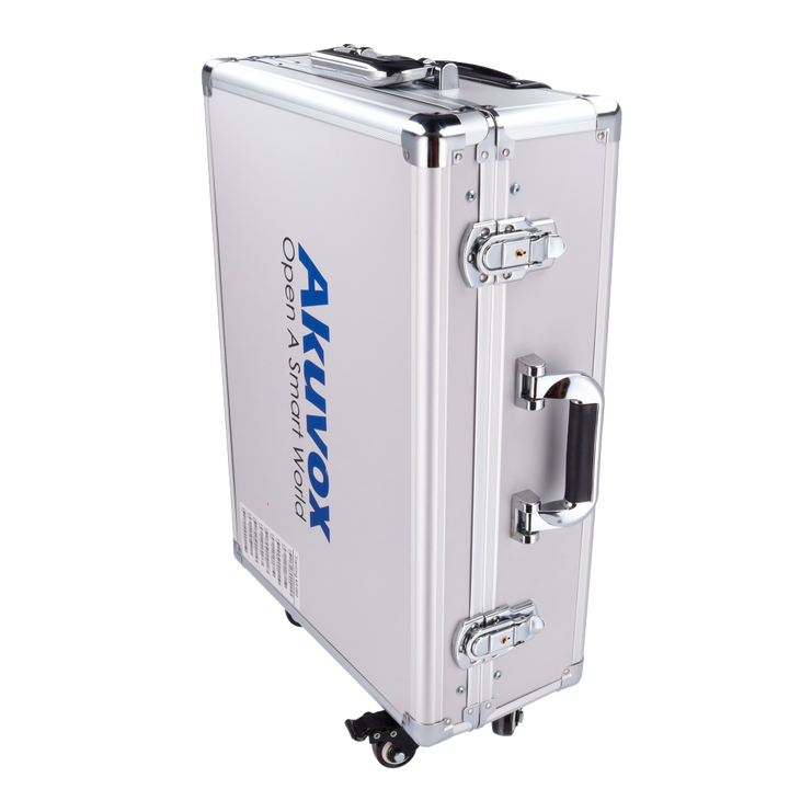 Demo Kit - Akuvox video door phones - WiFi router and PoE switch - Free Akuvox Cloud Services license - Plug & Play - Case: 540 (H) x 386 (W) x 178 (L) mm