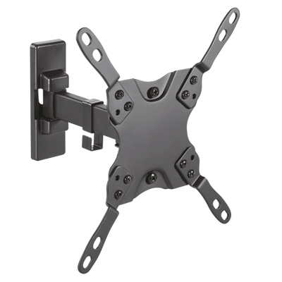 Wall mount for LCD monitor - Tilt -12º~ 5º - Rotation -90º~ 90º - Separation wall 60~190 mm - Load resistance 20 Kg - Screens 13"~42"