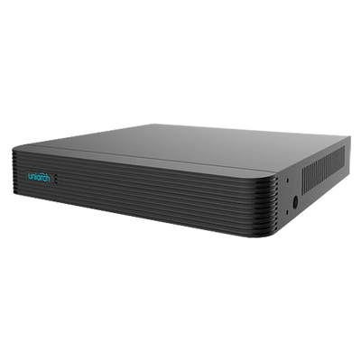 Grabador NVR para cámaras IP - Uniarch - Vídeo de 16 CH / Compresión Ultra 265 - HDMI Full HD y VGA - Resolución máxima 6Mpx - Soporta 1 disco duro