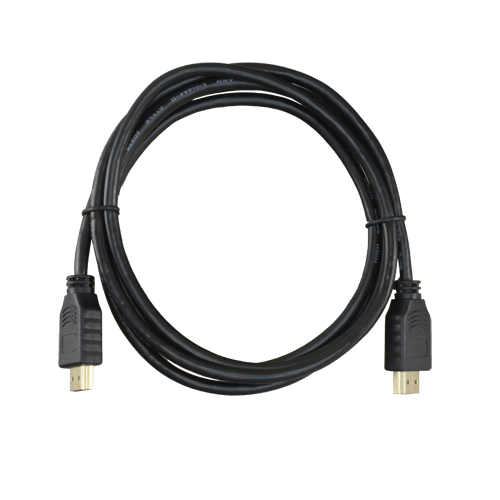 Cavo HDMI - Connettori HDMI tipo A maschio - Alta velocità - 1.8 m - Colore nero - Connettori anticorrosione