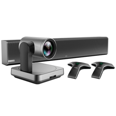 Yealink Videoconferencia All in One - Cámara 4K - Ángulo de visión 80º - Array de micrófonos - Altavoz - Cámara USB