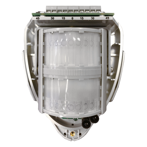 Rivelatore PIR per esterni GJD - PIR e microonde / Pet Immune - Antimasking / Portata fino a 15 m - Materiale di alta qualità - Alimentazione 9~15 VDC - Uso esterno