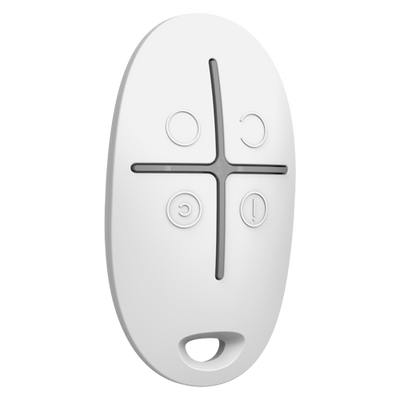 Ajax - Alloggiamento per telecomando - AJ-SPACECONTROL-W - Facile installazione - Plastica ABS - Colore bianco - Innowatt