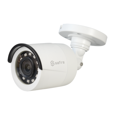 Safire ECO Range Bullet Camera - 4 in 1 output - 2 Mpx high performance CMOS - 3.6 mm lens - IR distance 25 m - Waterproof IP67