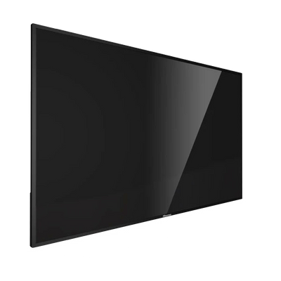 Monitor HISENSE DLED 4K 65" | Serie E - Valido per ambienti Digital Signage - Risoluzione 3840x2160 - 2 ingressi HDMI 2.0 - Angolo di visione di 178° - Audio | Altoparlanti integrati