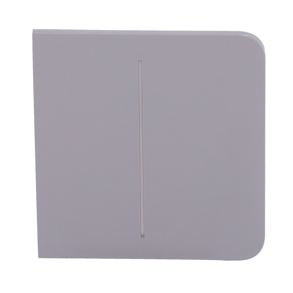 Ajax - LightSwitch SideButton - Touch panel for double light switch - Compatible with AJ-LIGHTCORE-2G - LED backlight - Non-contact side touch panel - Gray color