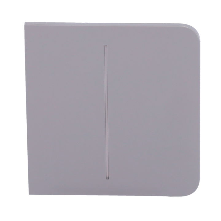 Ajax - LightSwitch SideButton - Touch panel for double light switch - Compatible with AJ-LIGHTCORE-2G - LED backlight - Non-contact side touch panel - Gray color