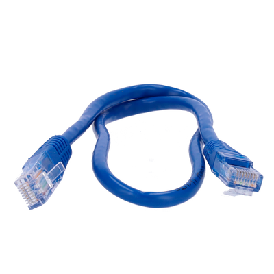 UTP - Ethernet cable - RJ45 connectors - Category 5E - 0.5 m - Light blue color