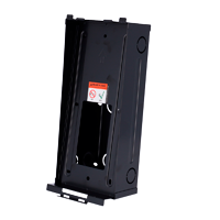 Video intercom support - Specific for Akuvox AK-R27(8)A video intercoms - Dimensions: 270mm (Al) x 122mm (An) x 61mm (Fo) - Made of galvanized steel - Flush mounting - easy installation