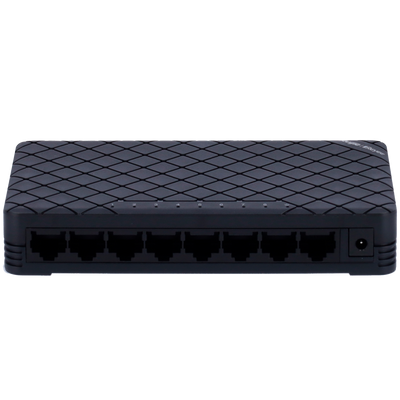 Switch de Escritorio Reyee - Carcasa de Plástico - 8 Puertos RJ45 - Velocidad 10/100 Mbps - Plug and Play - Tecnología de Ahorro de Energía