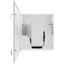 Box di sicurezza - Speciale per installazione a parete - Formato verticale - 2 chiavi e serrature  - Ingressi per cablaggio - Per Monitor, Switch POE, Videoregistratore e Rack 19´
