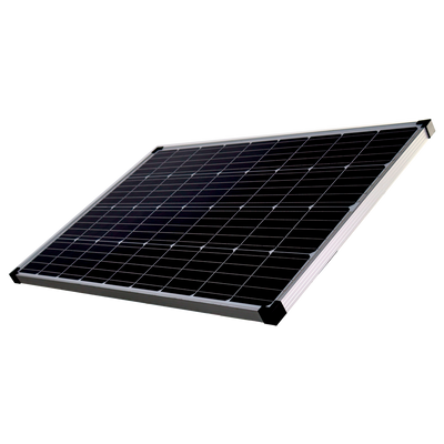 Sistema di alimentazione stand-alone per TVCC - Pannello solare da 200W - Batteria al Litio LiFePo 1280Wh (100Ah) - Regolatore MPPT integrato - Staffa per montaggio su palo - RS-485 per comunicazione