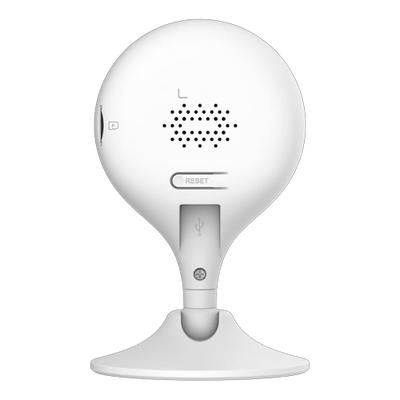 Telecamera IP Consumer 2 Megapixel - 1/2.8” Progressive CMOS - Compressione H.265 / H.264 - Lente 3.6 mm / IR - Rilevamento del movimento e di persone - Ampio angolo di visione / Microfono integrato