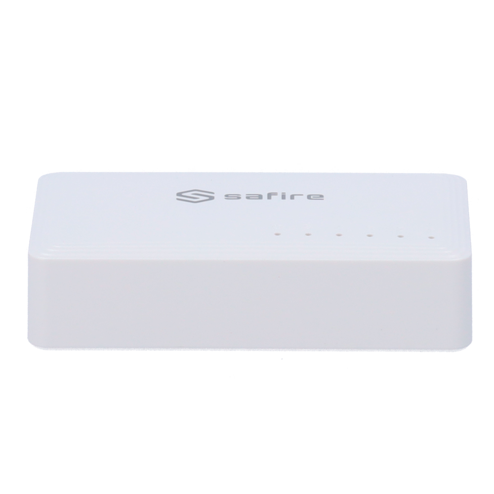 Safire - Switch da tavolo - 5 porte Gigabit - Velocità 10/100/1000 Mbps - Plug &amp; Play - Tecnologia di risparmio energetico