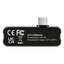 Cámara termográfica portátil para smartphones - Medición de temperatura en tiempo real - Resolución térmica 120x90 | Precisión ±2ºC - Sensibilidad térmica ≤60mK - Monitoreo en smartphone