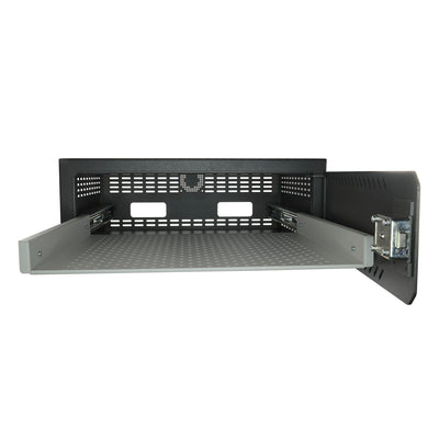 Cassaforte per DVR - Specifica per TVCC - Per DVR da 1,5/2U rack - Serratura meccanica - Con ventilazione e passacavi - Qualità e resistenza