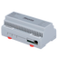 Convertitore da 2-hilos a IP - 6 gruppi di 2-hilos - TCP/IP con RJ45 - Alimenta dispositivi a 2-hilos - Collegamento in cascata di convertitori - Montaggio su guida DIN