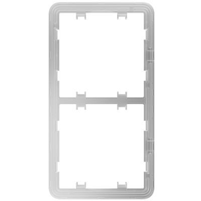 Marco vertical para dos interruptores - Compatible con 2 x AJ-SIDEBUTTON-...-VERT- - Ajax - LightSwitch Vertical Frame (2 seats)