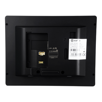 Monitor videoportero Safire - Pantalla IPS de 7" - Audio bidireccional - TCP/IP, WiFi, SIP - Ranura para tarjeta microSD hasta 32GB - Montaje en superficie