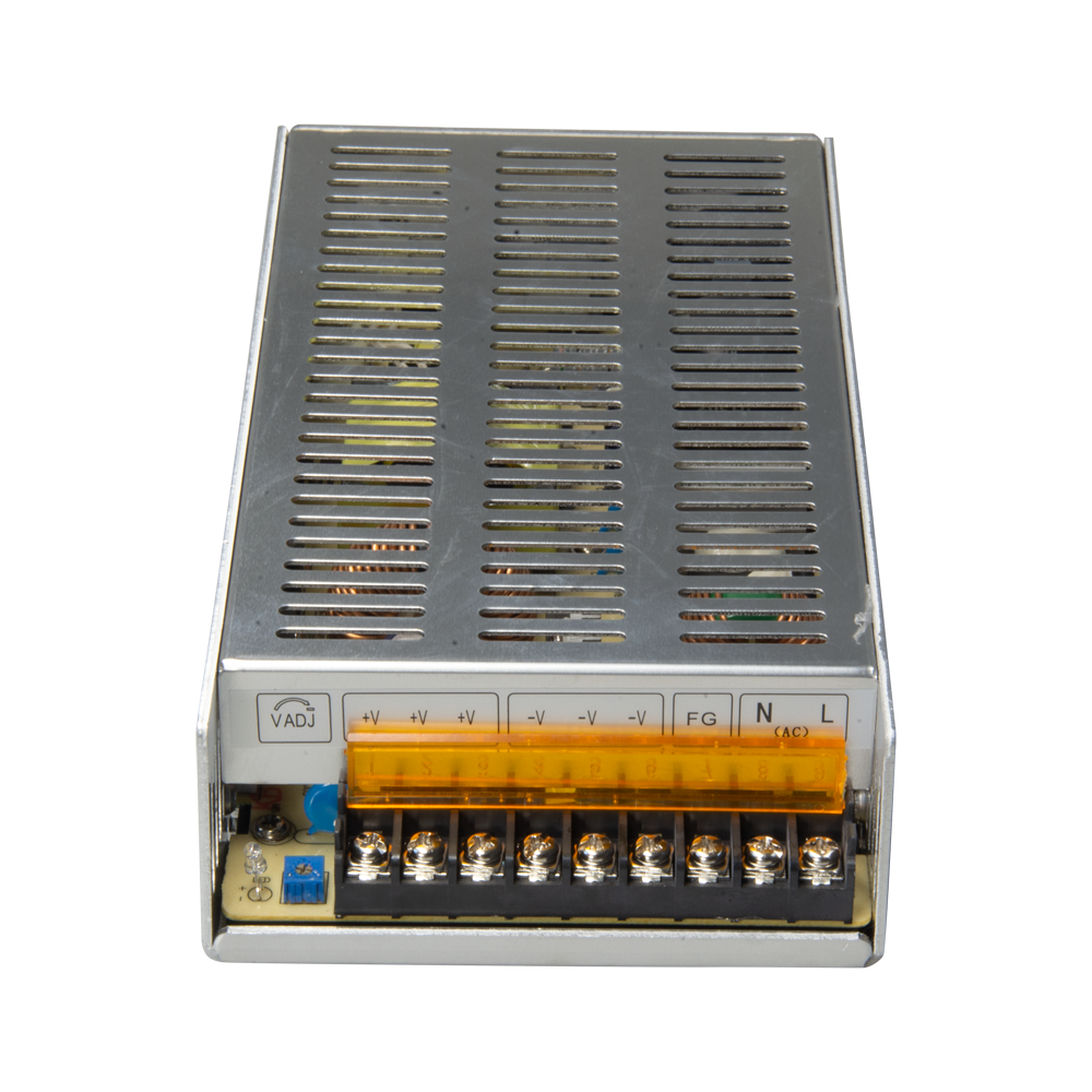 Switched power source - Input AC 100V~240V - Output DC 12V / 20A (240W) - Resettable protection fuse - Power source DC 12V / 15A - Metal body