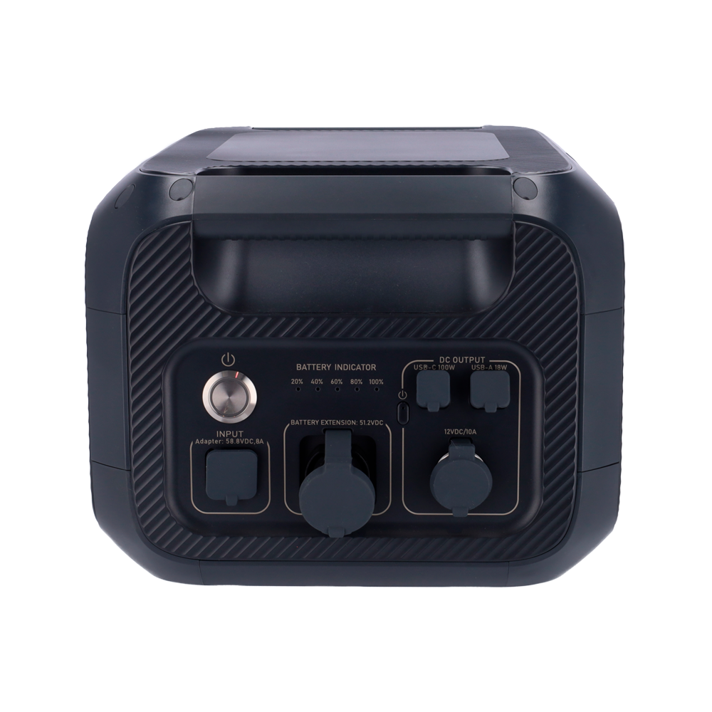 Batería recargable - Gran capacidad 2048Wh - LiFePO4 51.2V / 40Ah - Múltiples salidas - Múltiples modos de carga - Pantalla LCD