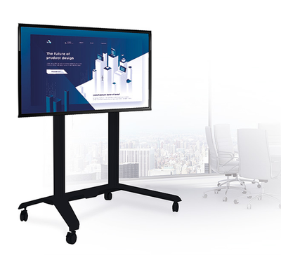 Floor stand with wheels - Hasta 86" - Max weight 130Kg - VESA 1000x600mm